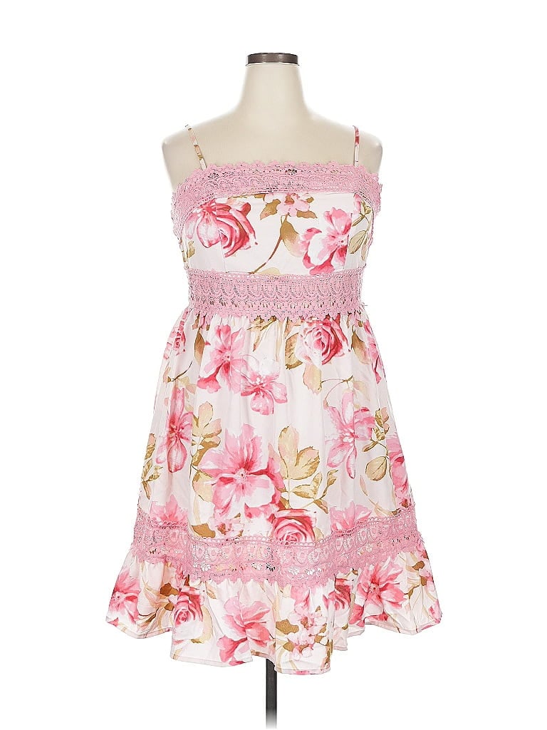 Pre-owned Shein Curve Active Dress In Pink