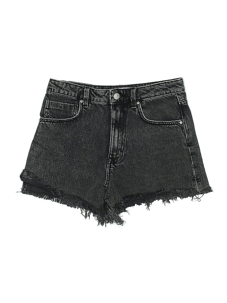 Click to view more detailed imagery on our partner's website Pre-owned Zara Denim Shorts In Black