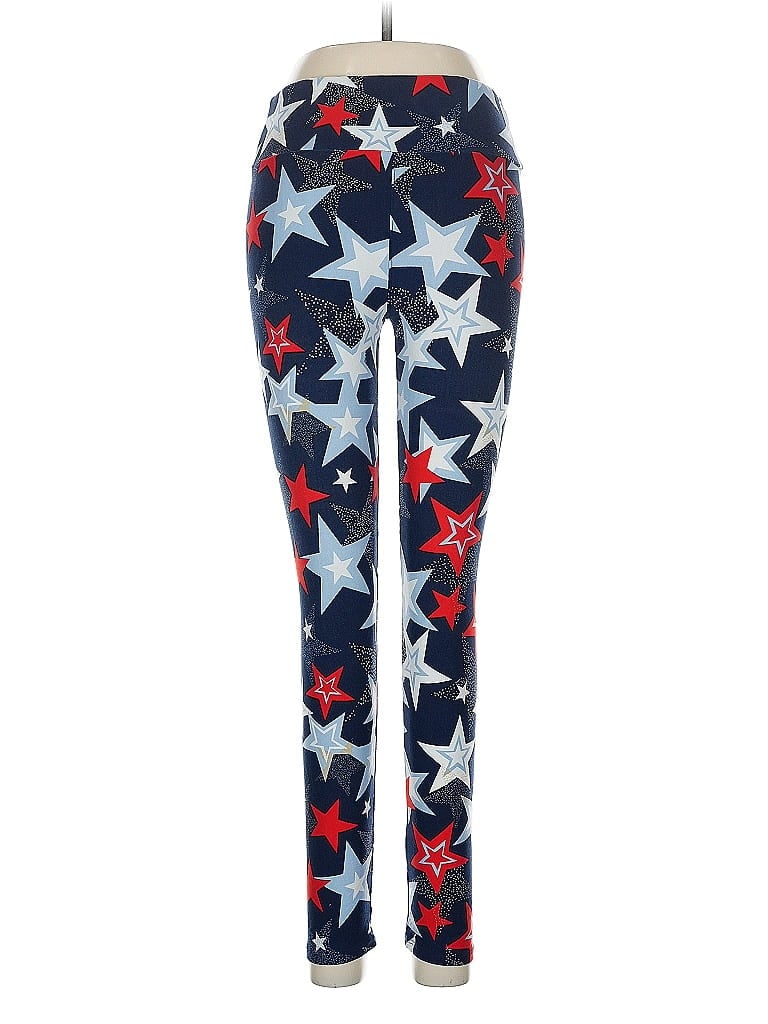 Pre-owned Lularoe Leggings In Blue