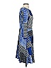 Donna Morgan Graphic Blue Cocktail Dress Size 4 - photo 4