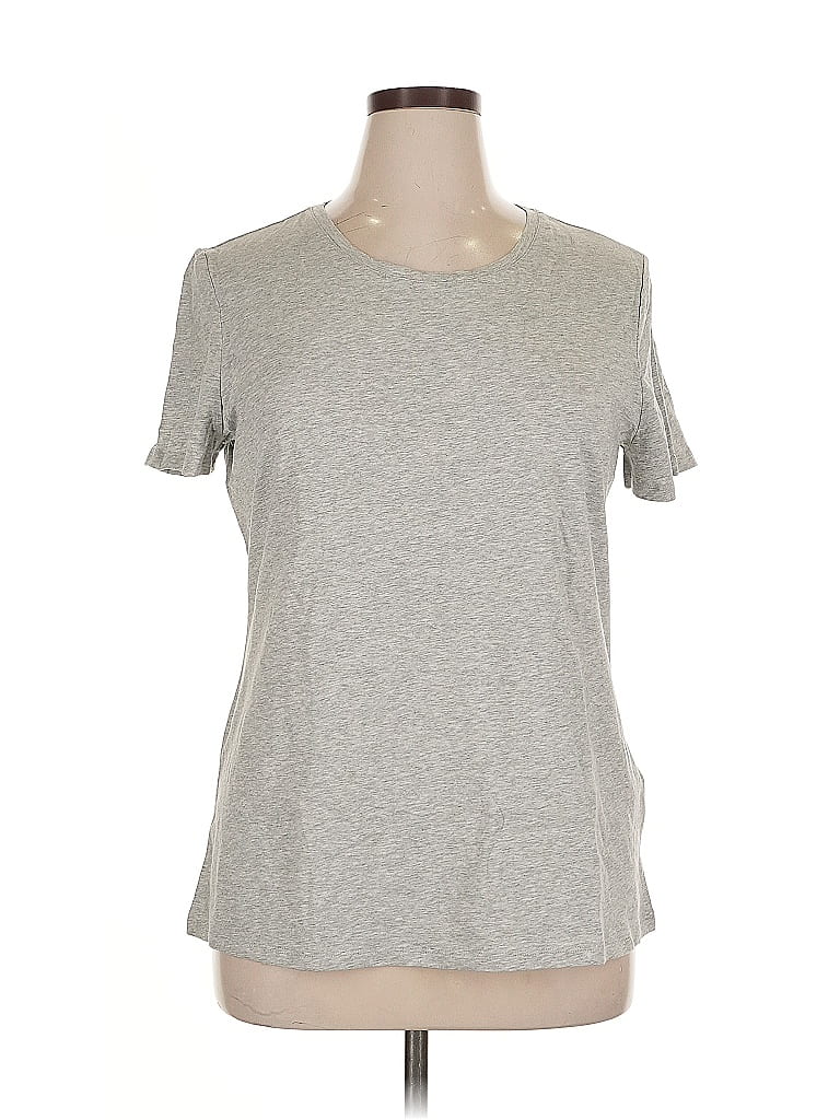 Pre-owned Amazon Essentials Short Sleeve T-shirt In Gray