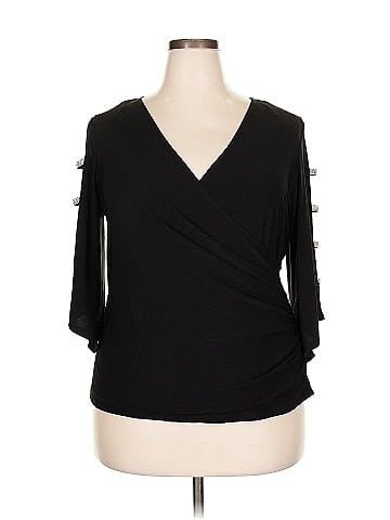 Roz & Ali 3/4 Sleeve Top (view 1)