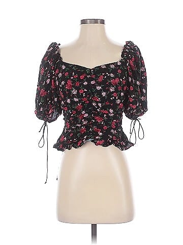 For Love & Lemons 3/4 Sleeve Blouse (view 1)