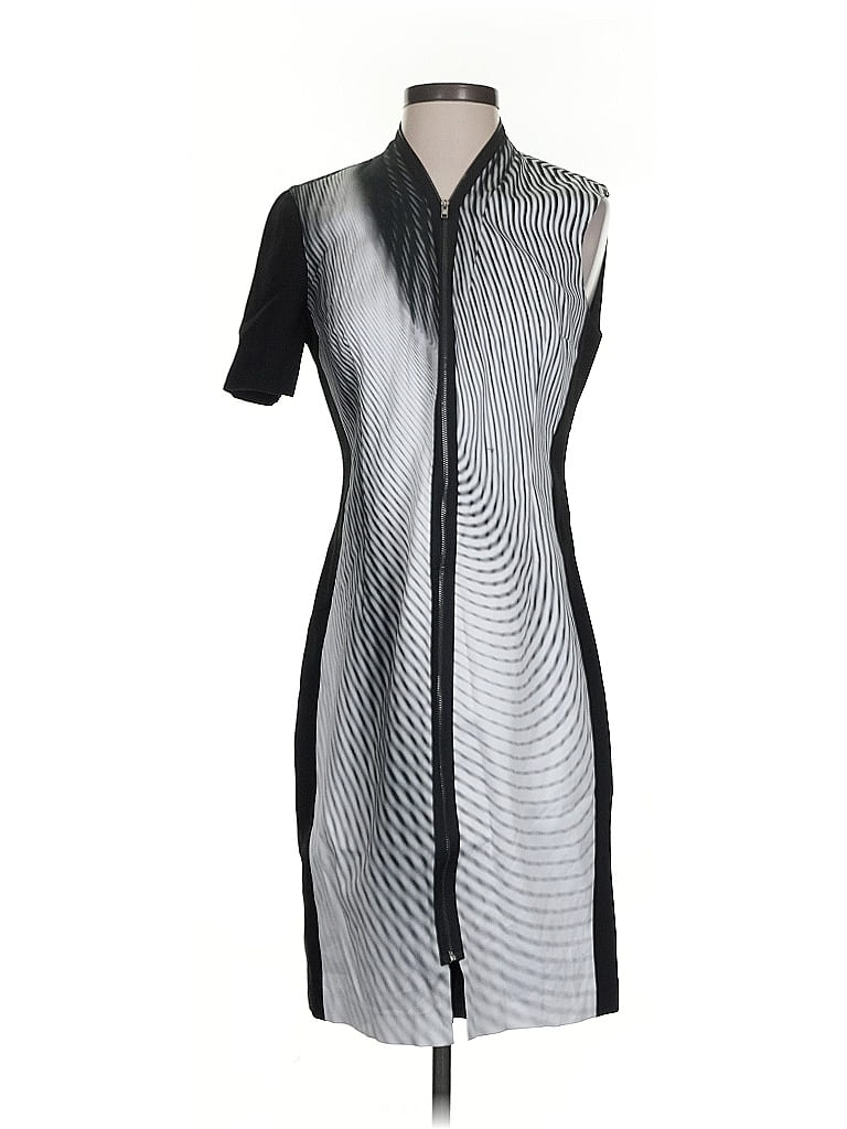 Pre-owned Elie Tahari Cocktail Dress In Silver