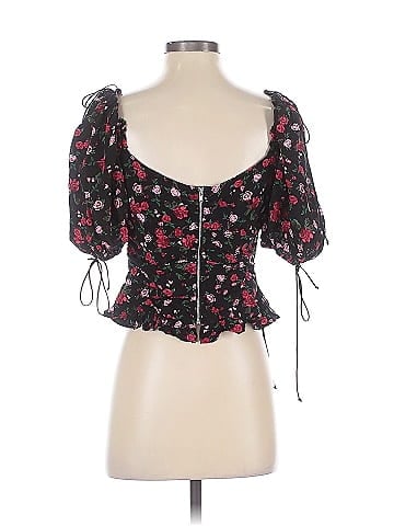 For Love & Lemons 3/4 Sleeve Blouse (view 2)