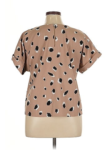 MELLODAY Short Sleeve Blouse (view 2)