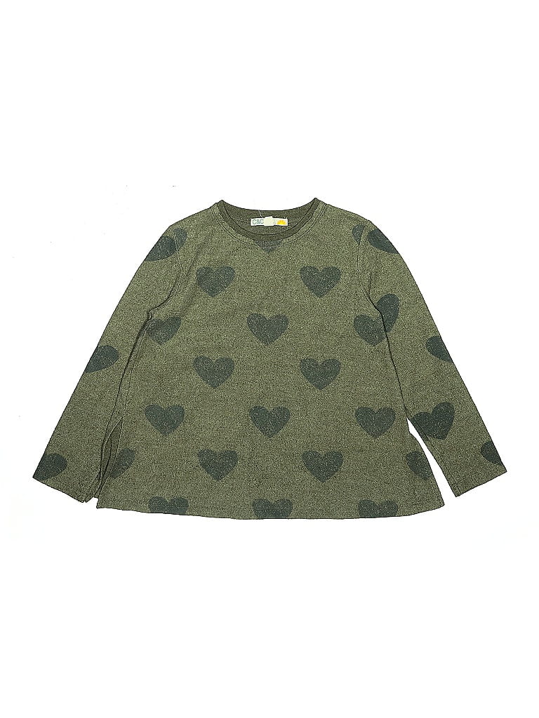 Pre-owned C&c California Kids' Pullover Sweater In Green