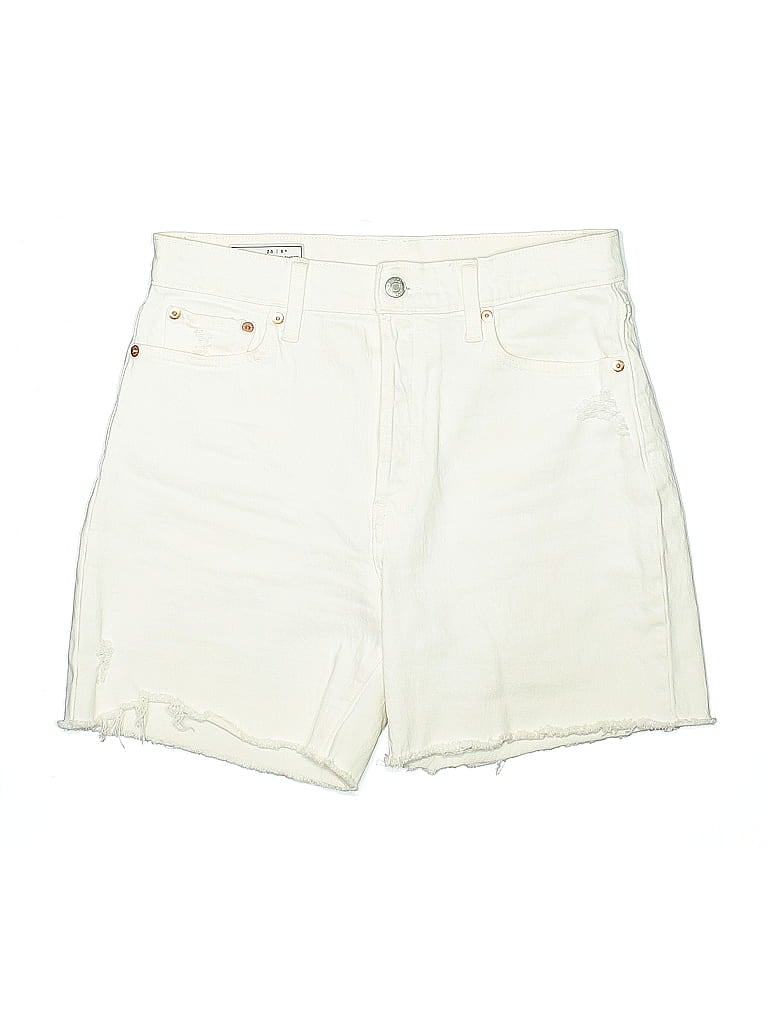 Pre-owned Gap Denim Shorts In White