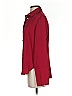 Anne Klein 100% Polyester Burgundy Red Long Sleeve Blouse Size S - photo 5