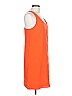 J.Crew 100% Polyester Solid Orange Casual Dress Size 10 (tall) - photo 4