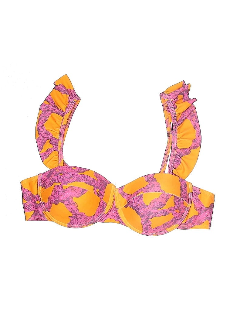 Pre-owned Unbranded Swimsuit Top Pink Swimwear