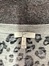 Joie Animal Print Silver Gray Cardigan Size S - photo 6