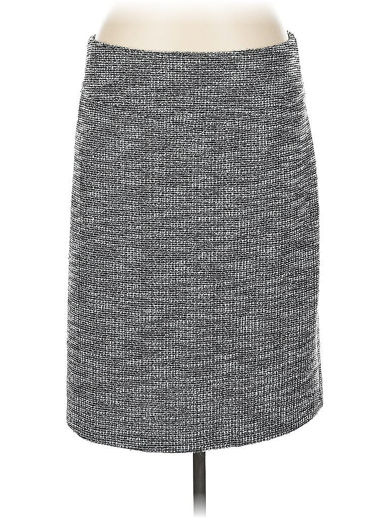Pre-owned Halogen Casual Skirt In Gray