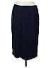 Les Copains Solid Blue Formal Skirt Size EU (IT) 44 / US 8 - photo 1