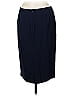 Les Copains Solid Blue Formal Skirt Size EU (IT) 44 / US 8 - photo 2