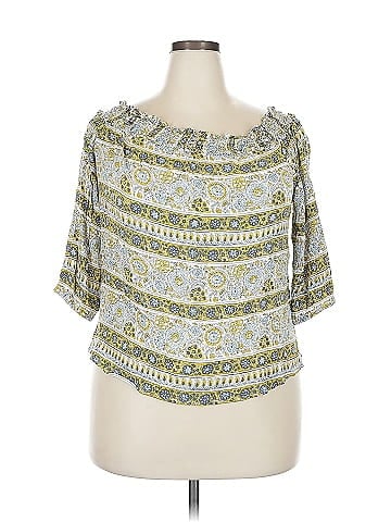 Lane Bryant Short Sleeve Blouse (view 1)