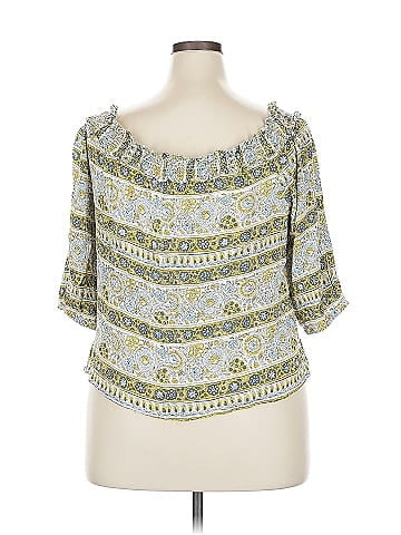 Lane Bryant Short Sleeve Blouse (view 2)