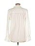 E3 by Etcetera 100% Cotton Ivory White Long Sleeve Blouse Size M - photo 2