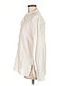 E3 by Etcetera 100% Cotton Ivory White Long Sleeve Blouse Size M - photo 5