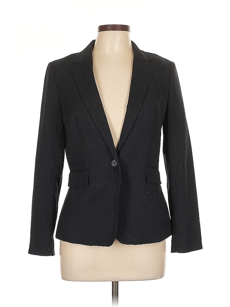 Pre-owned Banana Republic Factory Store Blazer Jacket In Black