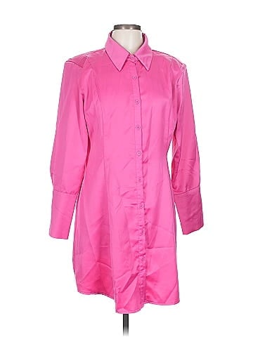 Missguided 3/4 Sleeve Button-Down Shirt (view 1)