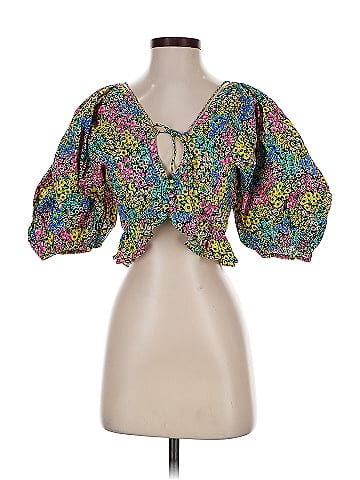 For Love & Lemons 3/4 Sleeve Blouse (view 1)