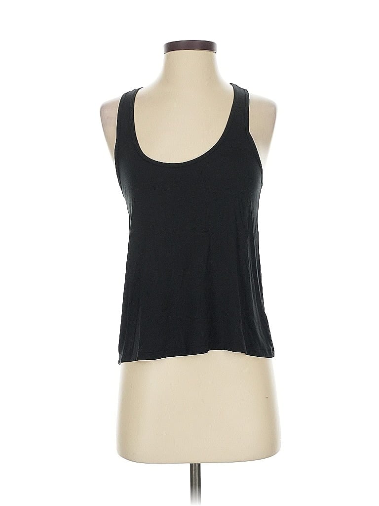 Pre-owned American Eagle Outfitters Tank Top Black Halter Neckline Tops
