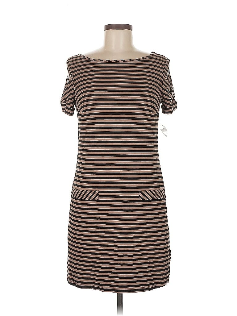 Pre-owned Premise Casual Dress In Brown