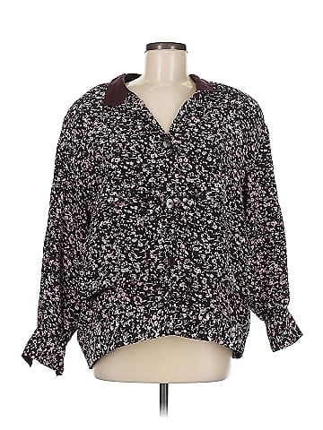 Linda Allard Ellen Tracy 3/4 Sleeve Silk Top (view 1)