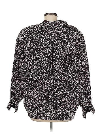 Linda Allard Ellen Tracy 3/4 Sleeve Silk Top (view 2)