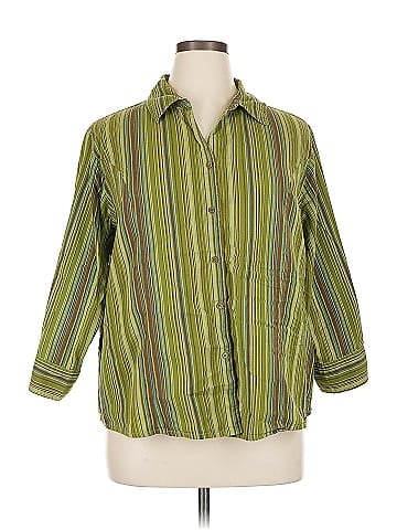 Venezia 3/4 Sleeve Button-Down Shirt (view 1)