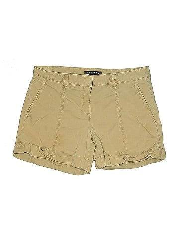 Theory Khaki Shorts (view 1)