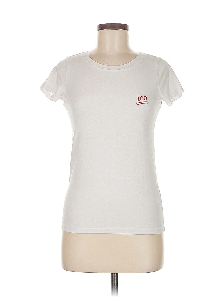 Click to view more detailed imagery on our partner's website Pre-owned Joe Boxer Short Sleeve T-shirt In White