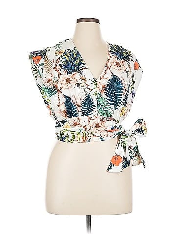 Fashion Nova Short Sleeve Blouse (view 1)