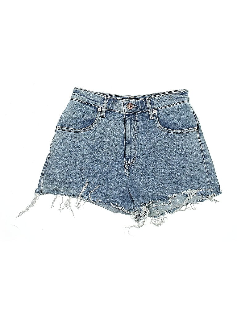 Pre-owned Express Denim Shorts In Blue