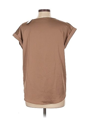 7th Avenue Design Studio New York & Company Short Sleeve Blouse (view 2)