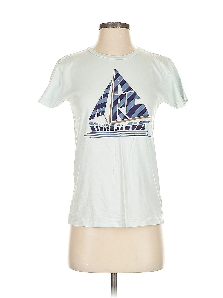 Pre-owned Marc By Marc Jacobs Short Sleeve T-shirt In White