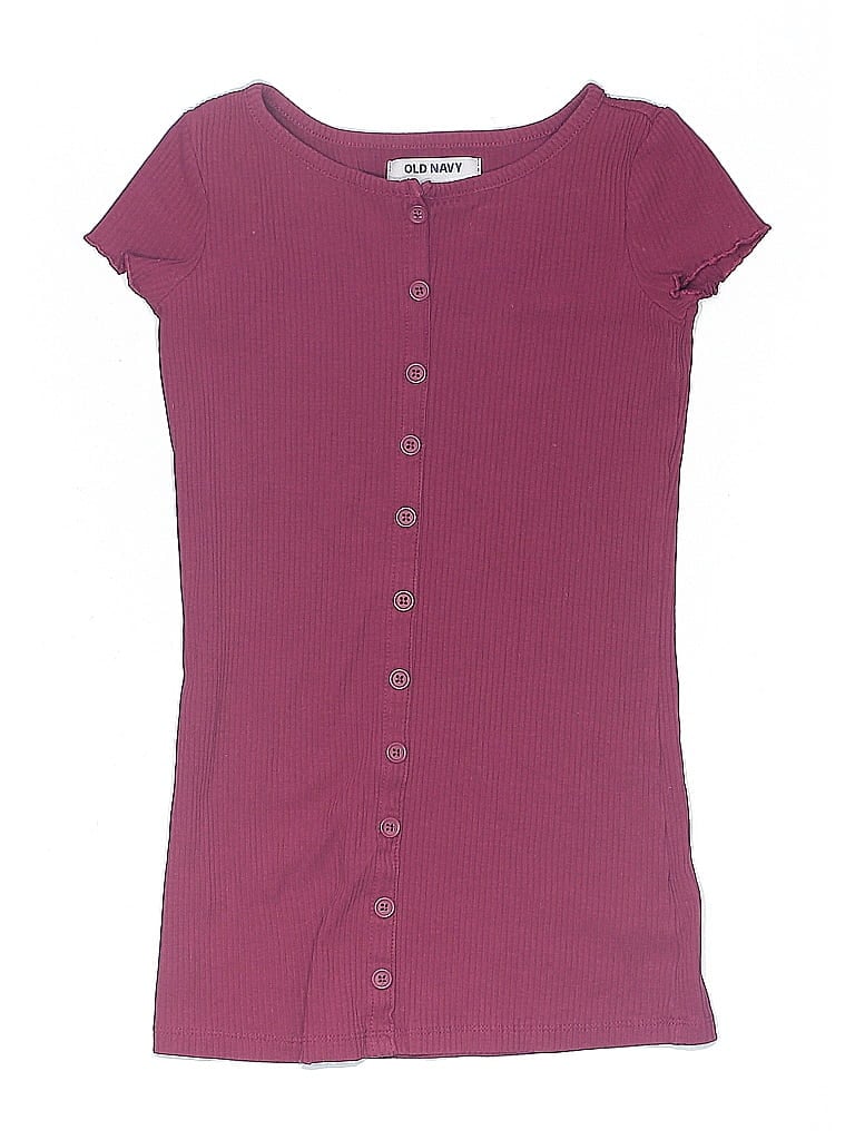 Pre-owned Old Navy Kids' Dress In Burgundy