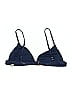 Eberjey Solid Blue Swimsuit Top Size L - photo 2