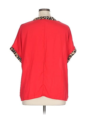 Emery Rose Short Sleeve Blouse (view 2)