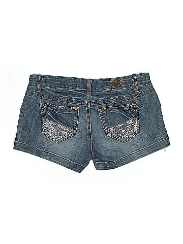 1st Kiss Denim Shorts (view 2)
