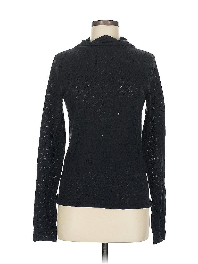 Pre-owned Rag & Bone Long Sleeve Top In Black