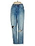 Madewell Hearts Blue Jeans Size 27 waist - photo 1