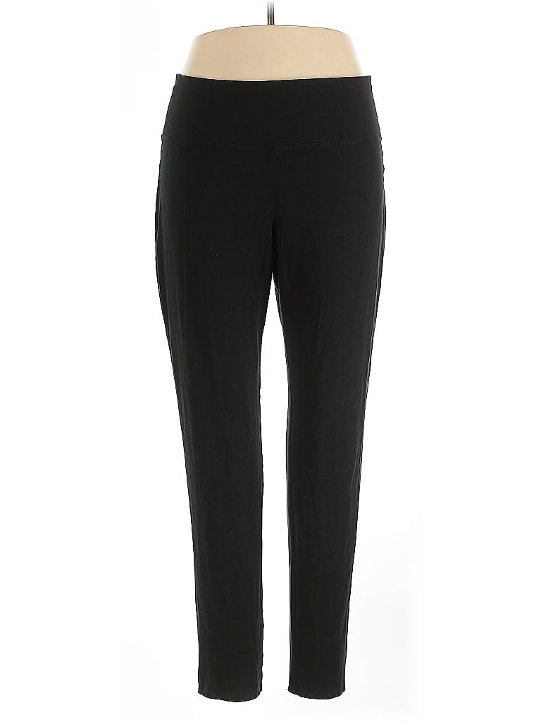 Pre-owned Jjill Active Pants In Black