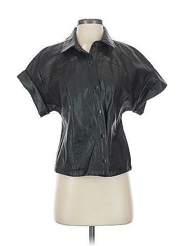 G by Giuliana Rancic Faux Leather Jacket (view 1)