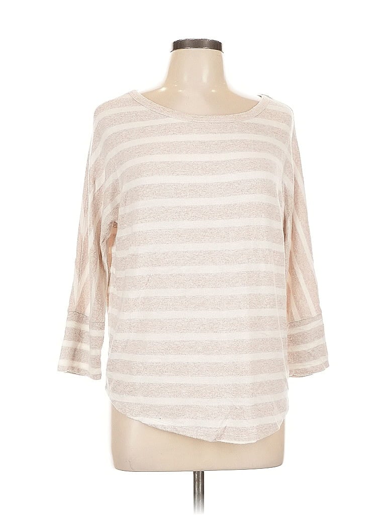 MARKET & SPRUCE Pre-owned Pullover Sweater In Brown