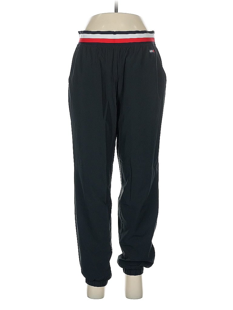Pre-owned Tommy Hilfiger Track Pants In Black