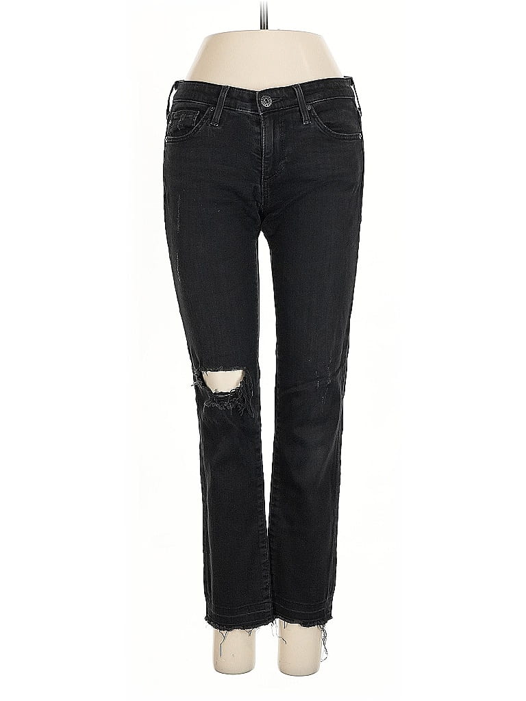 Pre-owned Adriano Goldschmied Jeans In Black