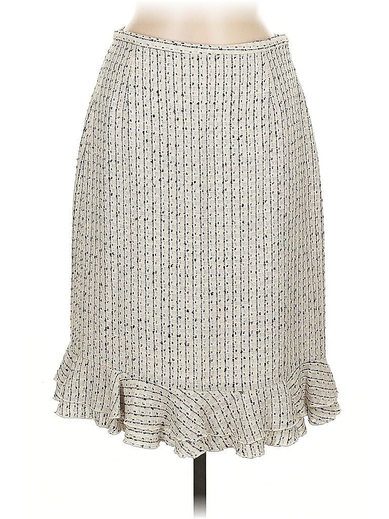 Pre-owned Unbranded Casual Skirt In White