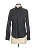 MICHAEL Michael Kors Gray Blue Long Sleeve Button-Down Shirt Size S - photo 1
